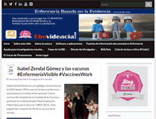 Tablet Screenshot of ebevidencia.com